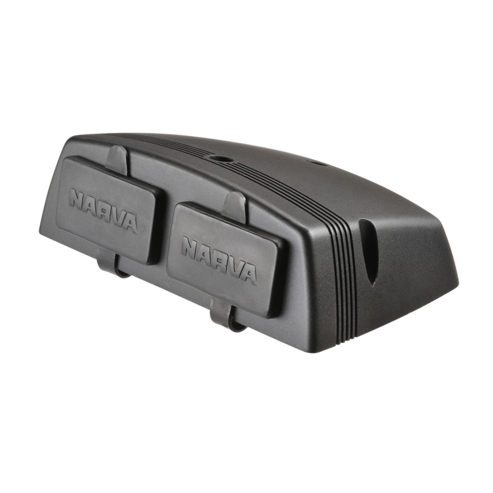Narva 12V 50A Grey/Red Heavy Duty Twin Surface Mount Connectors
