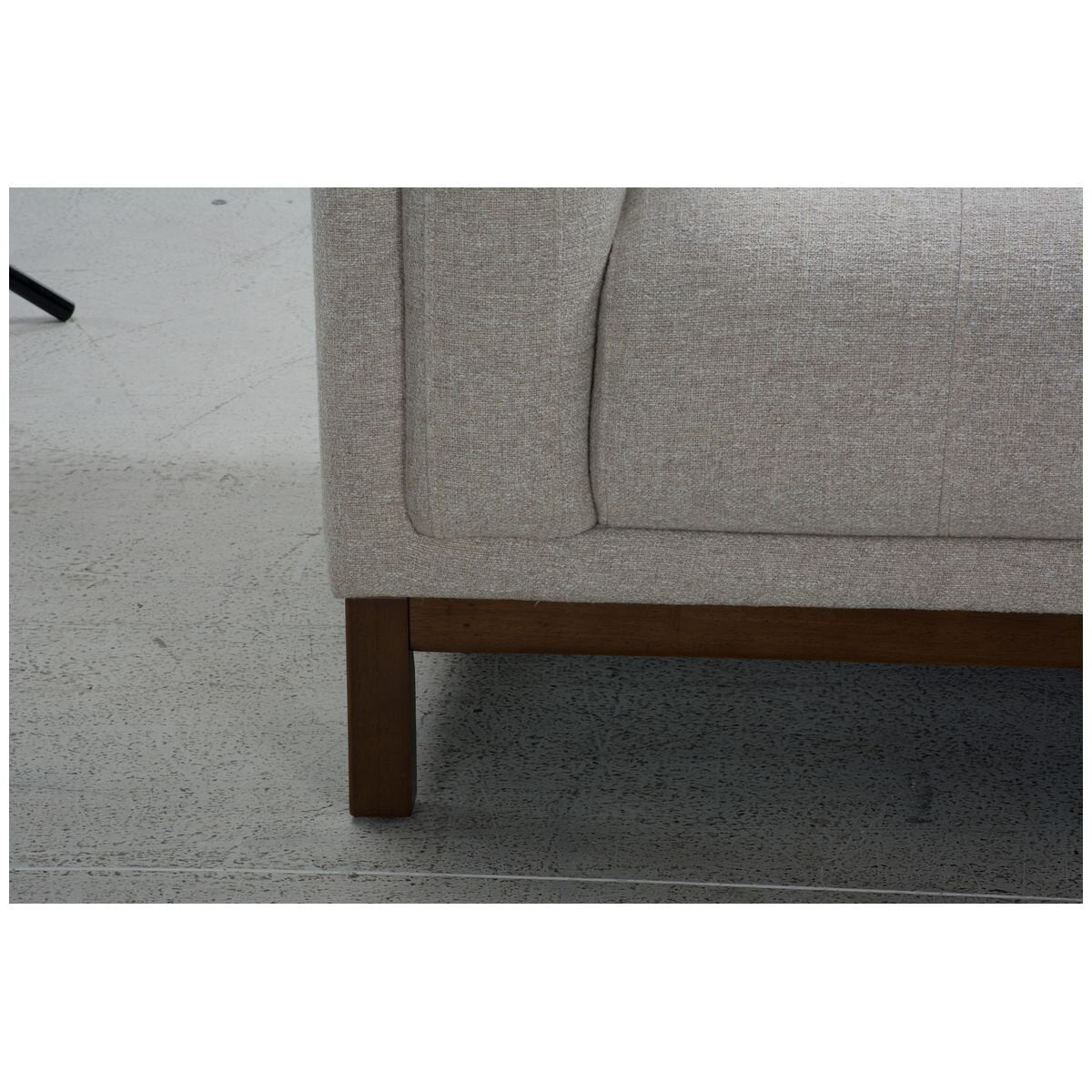 Ostro Furniture Freya 2 seater sofa - textured fabric with deep foam cushions and spring support - 26005000