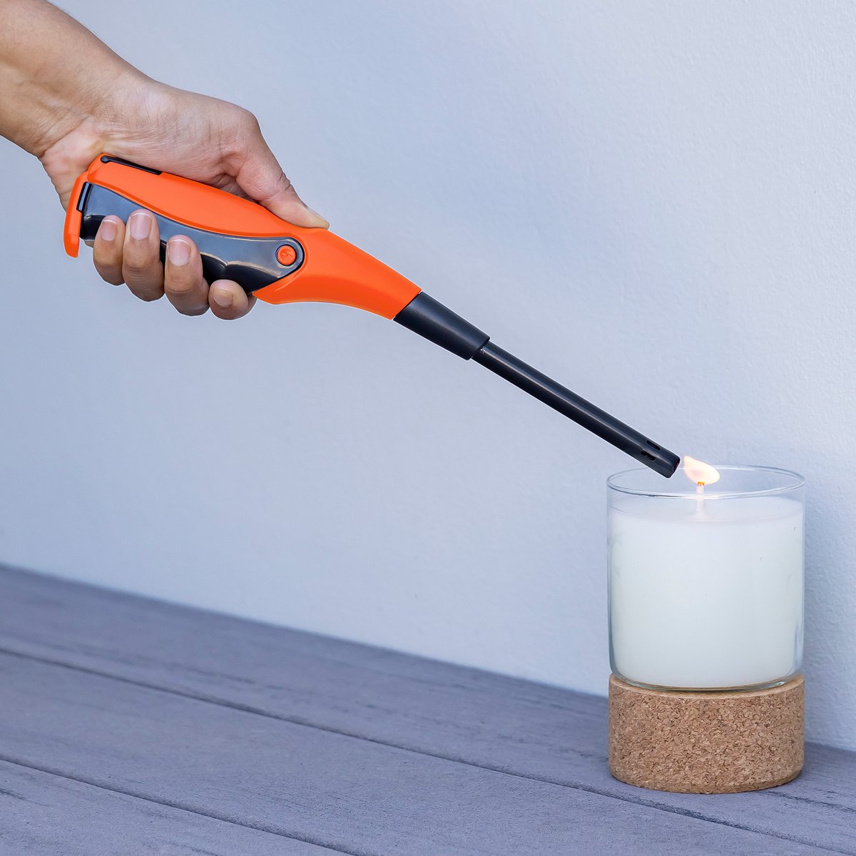 Jumbuck Ezi Grip Lighter - Refillable - Adjustable Flame - 35mm x 328mm x 88mm - SuperSaverAU - view 5