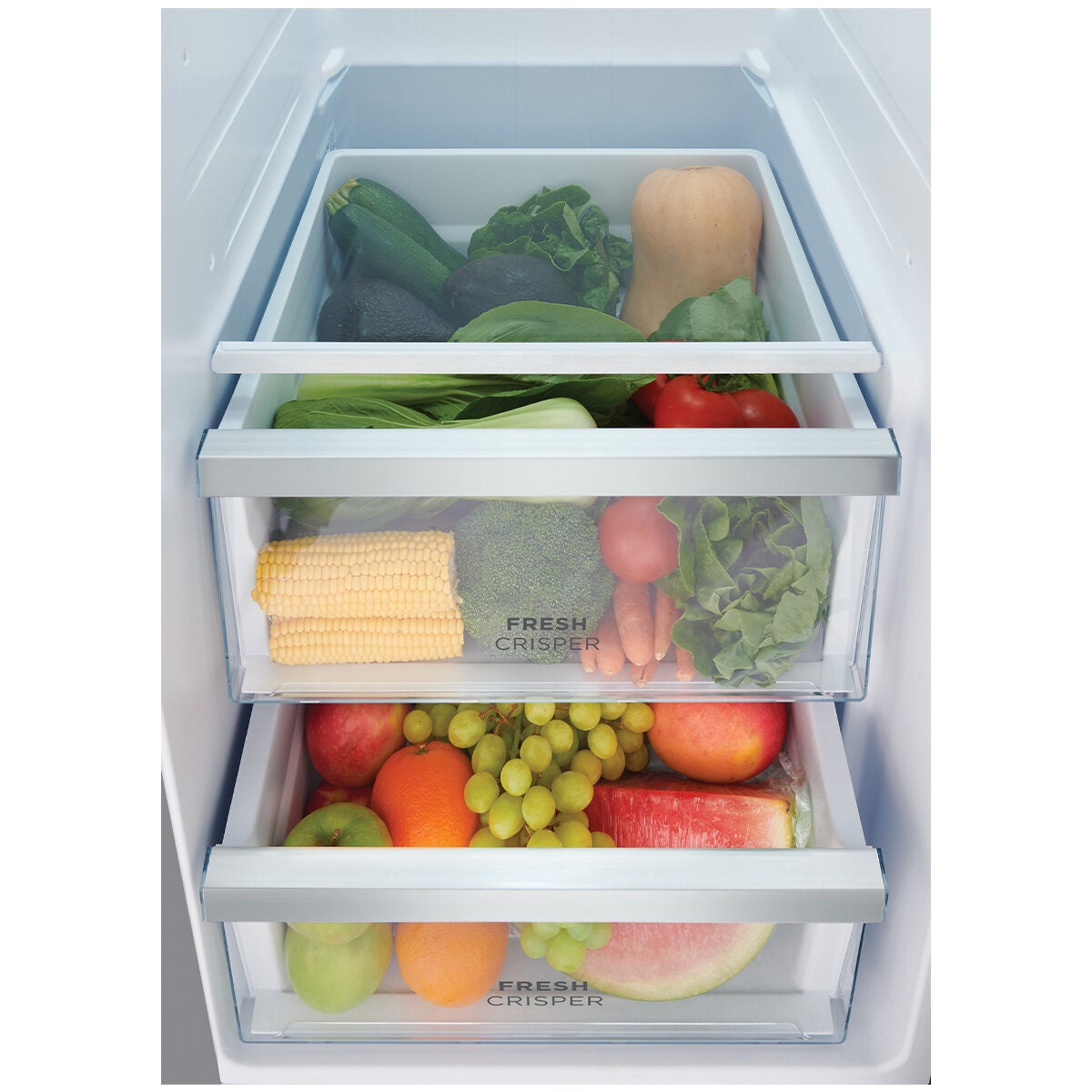 Westinghouse 619L Side by Side Fridge - Matte Black with Non-Plumbed Water Dispenser - WSE6240BB