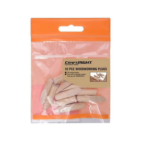 Craftright Woodworking Plug - 50mm x 60mm x 30mm - Timber - 10 Pack - SuperSaverAU - view 1