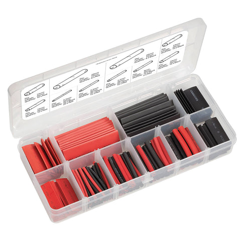 Narva 216 Piece Heatshrink Tubing Assortment Set