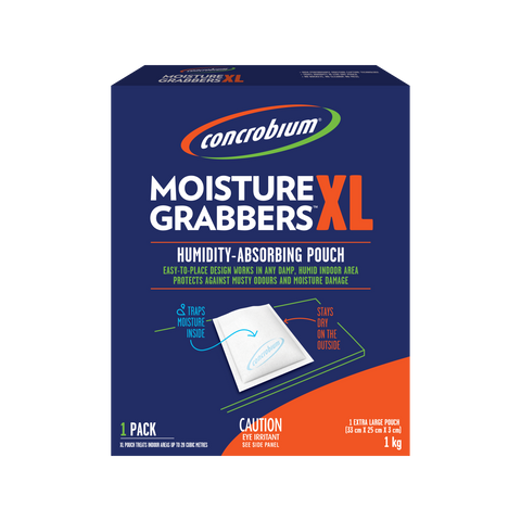 Concrobium 1kg Moisture Grabbers XL Humidity Absorbing Pouches 1 Pack