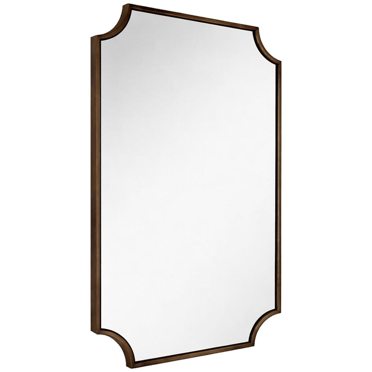 Turner Hastings Claremont Framed Bathroom Mirror 800mm x 500mm - English Bronze Finish - CL403MR-EB