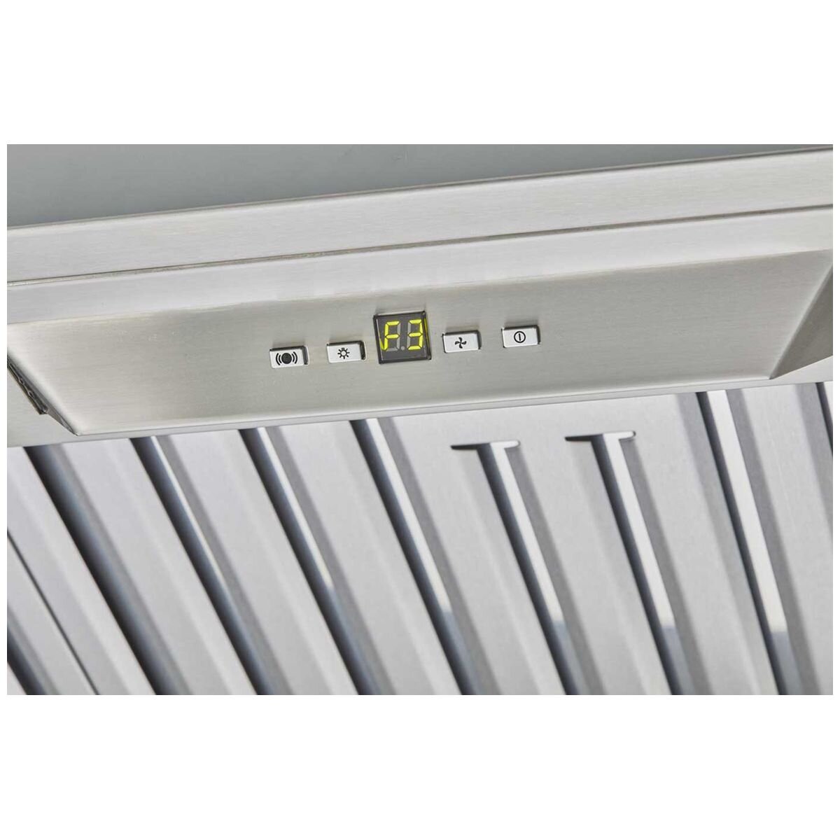 Schweigen 1160mm Undermount BBQ Rangehood - 2500m³/h Extraction, Stainless Steel, LED Lighting - CLUM212