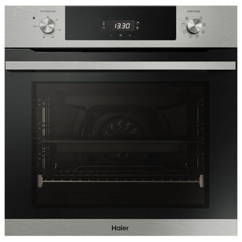 Haier 60cm Stainless Steel Built-In Oven - 70L, Seven Functions, Air Fry, Catalytic Liners - HWO60S7EX4
