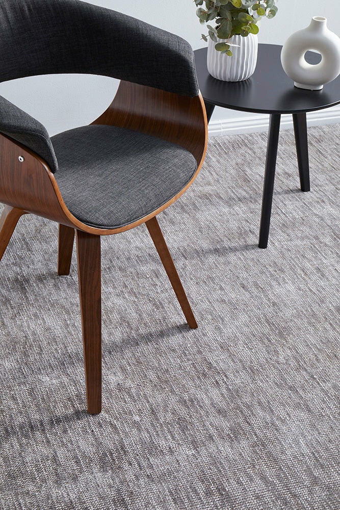 Rug Culture Azure Extra Large Rug 320x230cm - Stone Hand Loomed Rayon Polyester Blend - AZUSTONE320X230