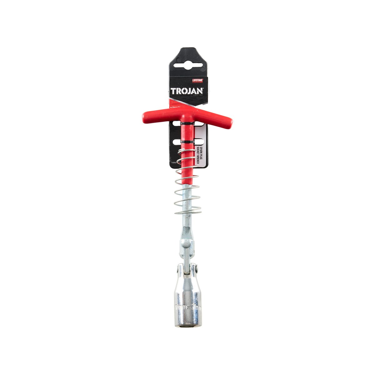 Trojan Universal Spark Plug Socket Wrench - 16mm & 21mm - Swivel T-Handle - SuperSaverAU - view 2