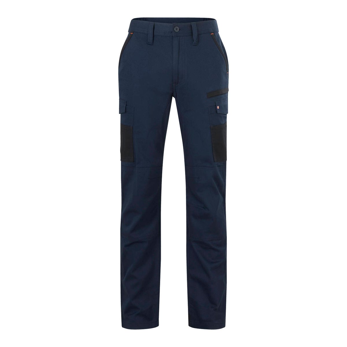 Citeco Men's Navy Cargo Pant - Cotton Stretch Twill 245gsm, Size 102R