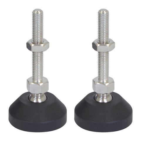 Richmond Ball Jointed Levelling Foot 40mm Zinc Plated 2 Pack - SuperSaverAU - view 1