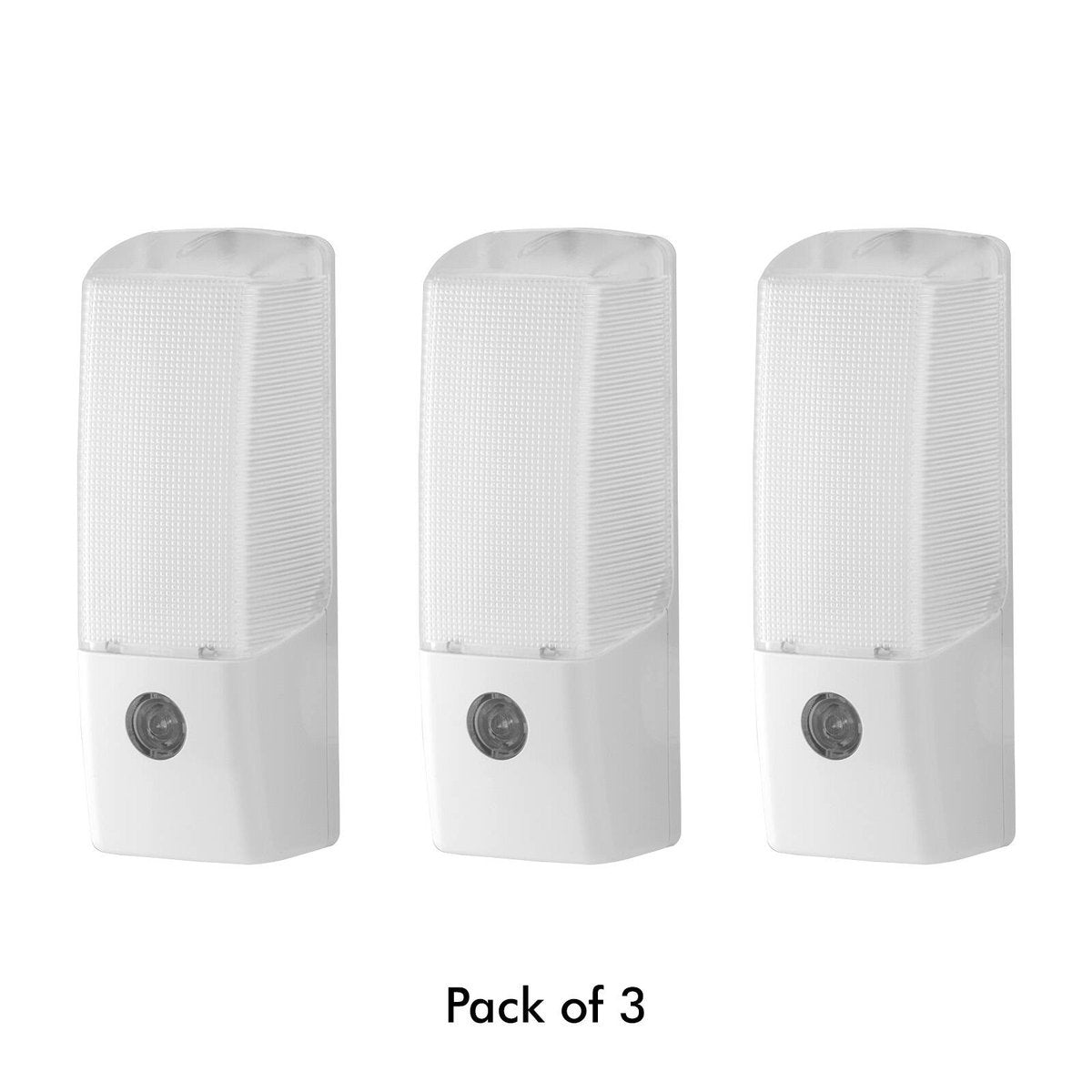 Arlec LED Nightlight Pack of 3 - Automatic Dusk to Dawn - Polycarbonate - Soft Light - SuperSaverAU - view 3