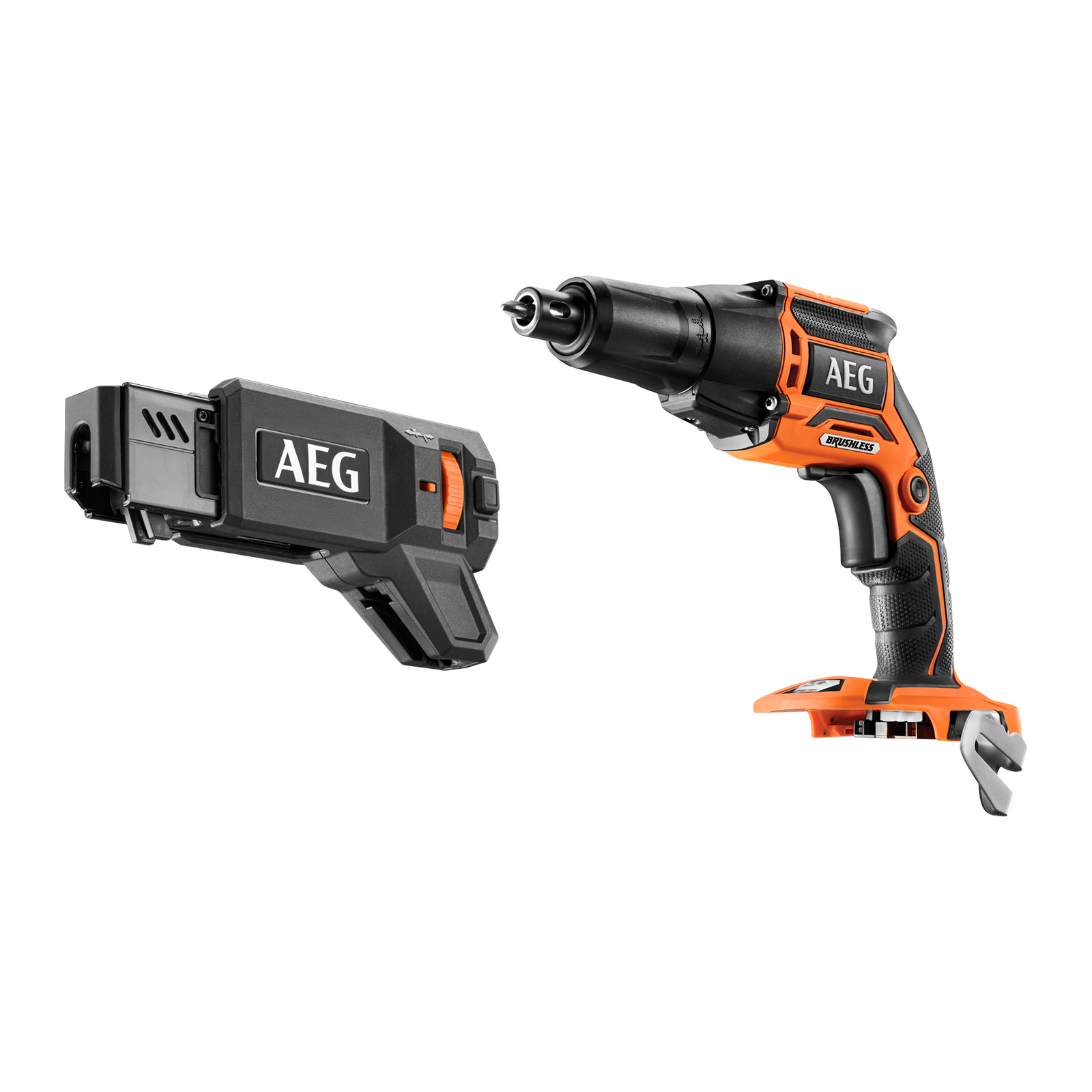 AEG 18V Brushless Collated Screwdriver Skin Only A18CSRB0 Cordless