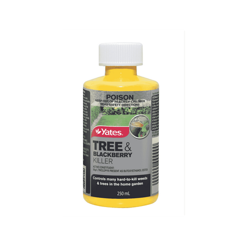 Yates Tree and Blackberry Weed Killer Concentrate 250ml - Non-Selective Systemic Control
