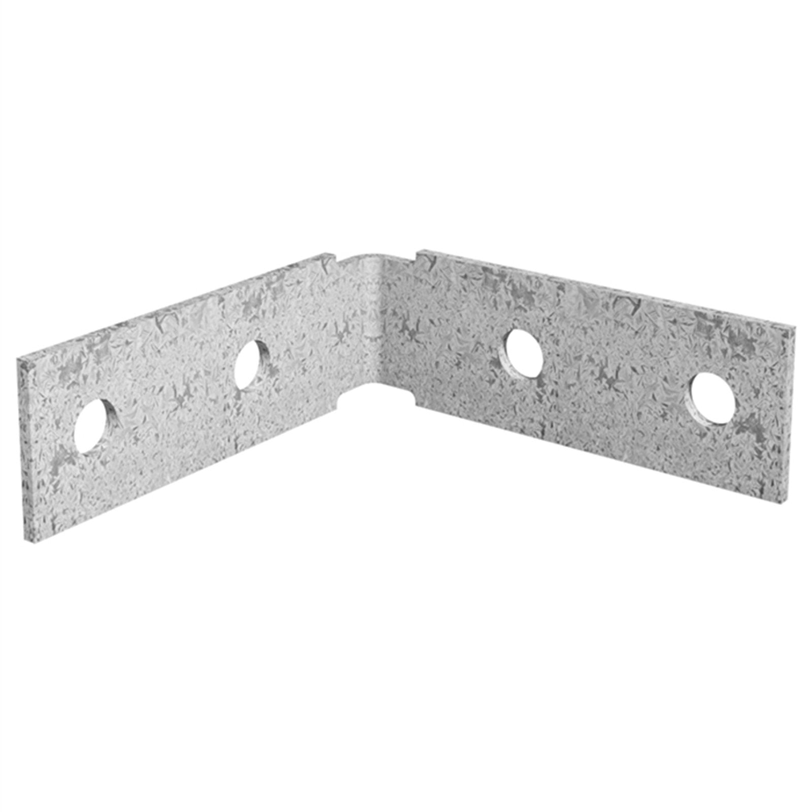 Dunnings 100 x 100 x 35mm M10 Galvanised Steel Angle Bracket