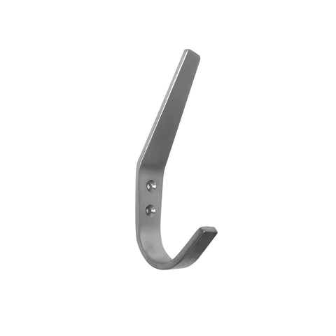 Adoored Satin Chrome Dene Deco Wall Hook 5kg
