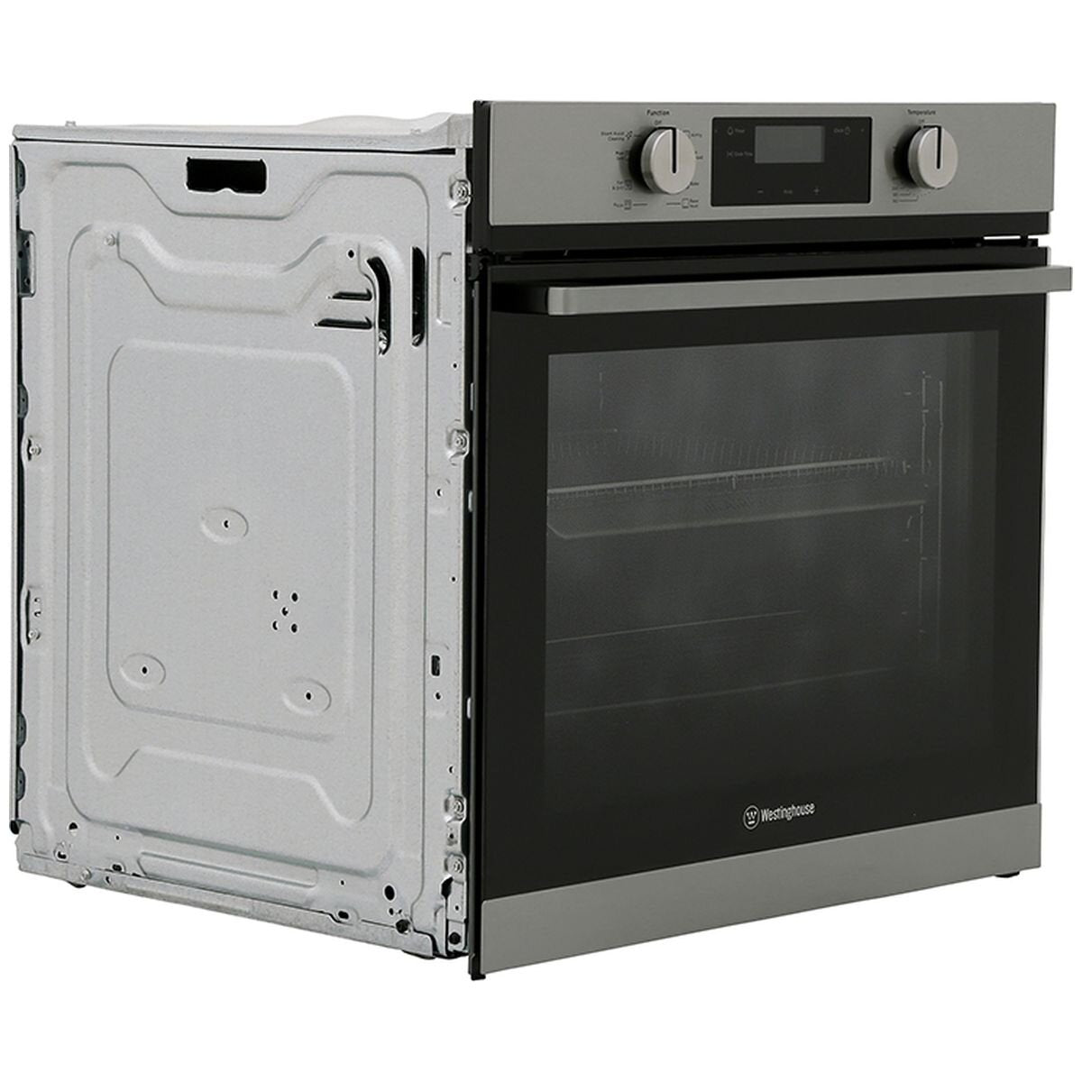 Westinghouse 60cm multi-function oven - AirFry, 80L gross capacity, stainless steel - WVE6516SD