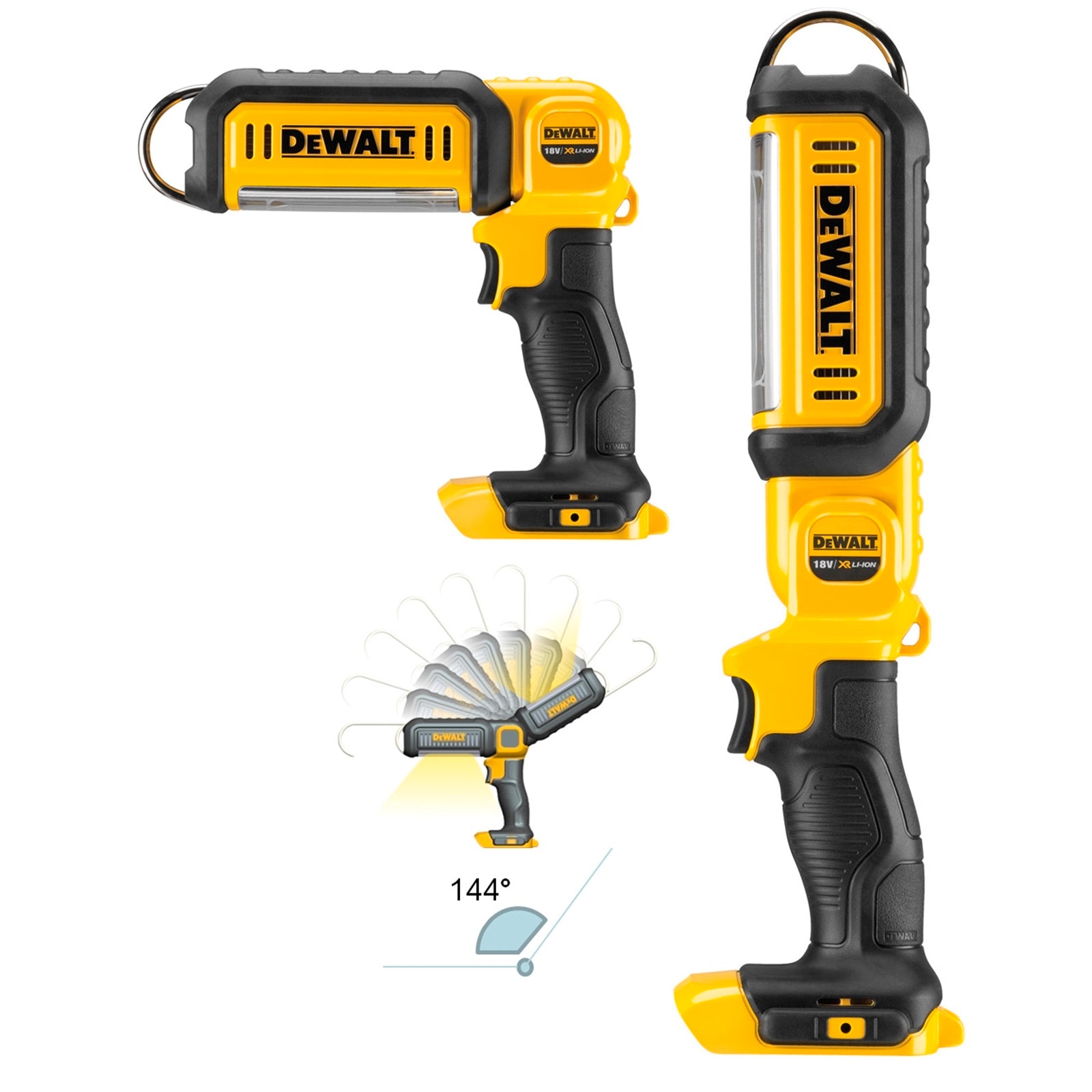 DeWALT 18V Cordless Handheld LED Work Light - Skin Only DCL050-XJ