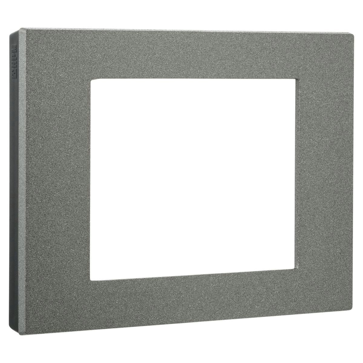 Hpm Vivo Coverplate Grey Gloss - 118mm x 85mm - Durable & Modern Design - SuperSaverAU - view 1