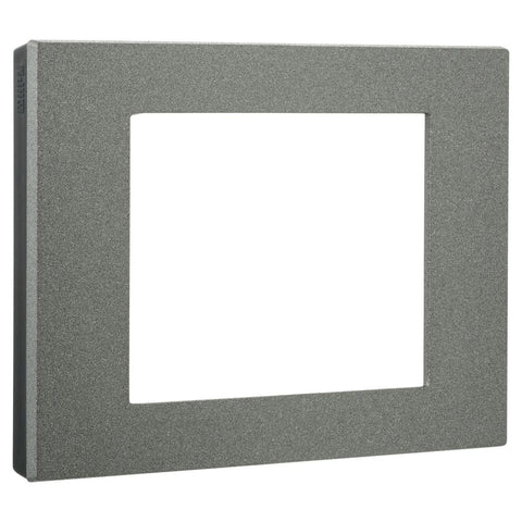Hpm Vivo Coverplate Grey Gloss - 118mm x 85mm - Durable & Modern Design - SuperSaverAU - view 1
