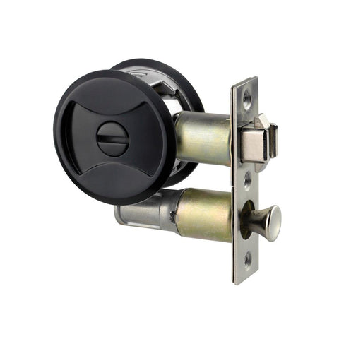 Lockwood Cavity Sliding Privacy Set - 160mm - Retractable Door Pull - SuperSaverAU - view 1