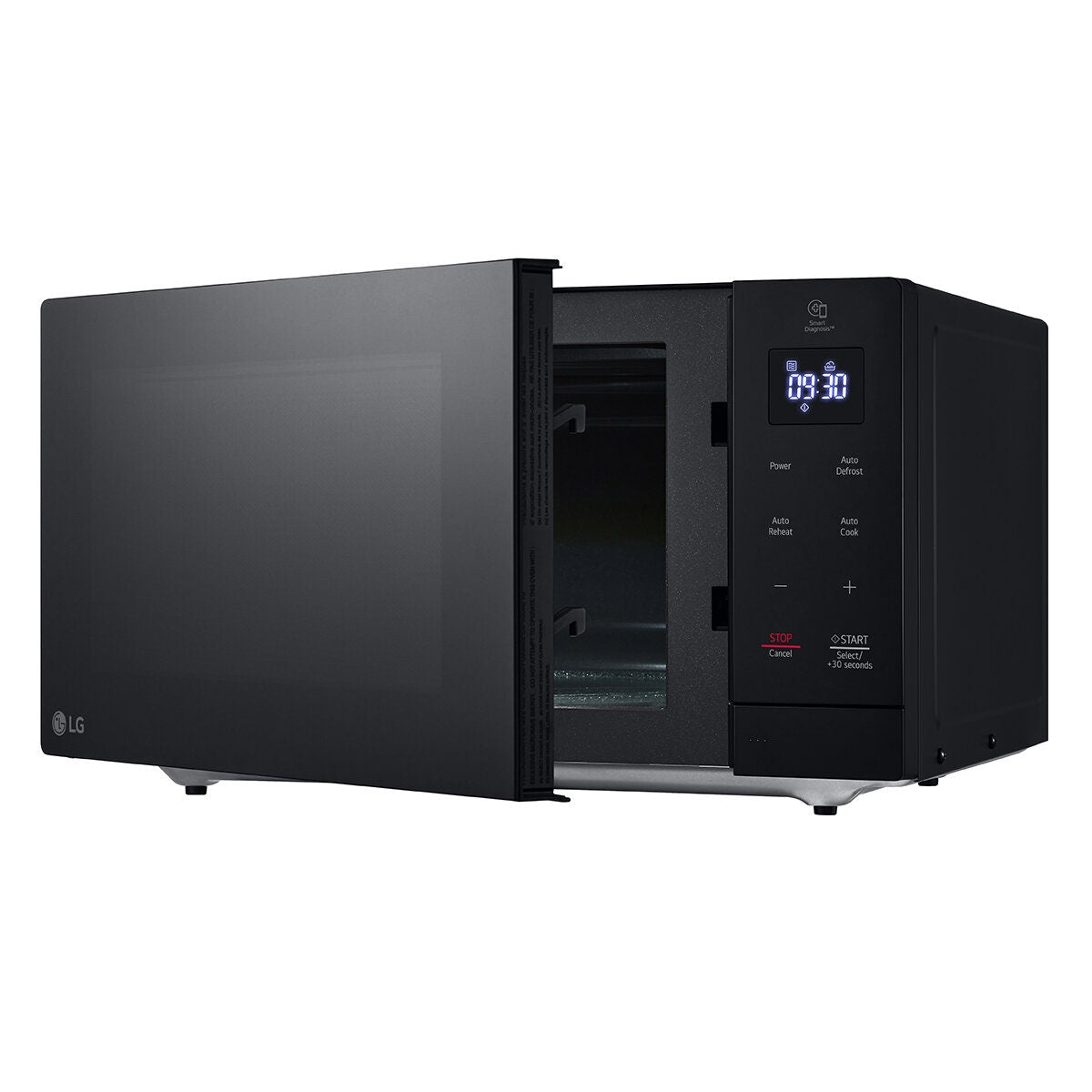 LG NeoChef 30L EasyClean Microwave Oven - 900W, Black, Touch Controls - MS3036NPB