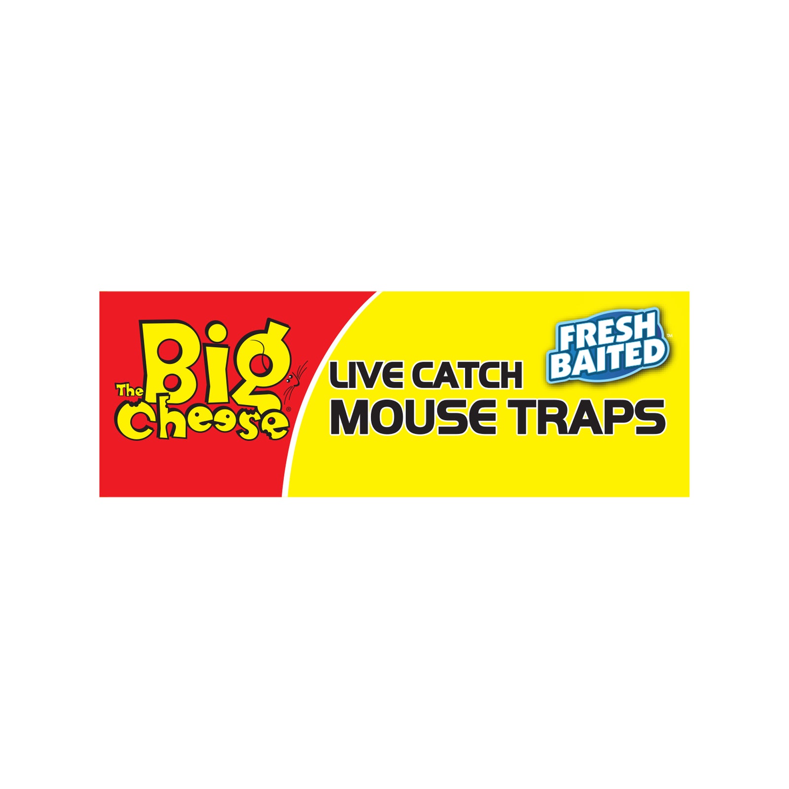 The Big Cheese Live Catch Mouse Trap - 2 Pack