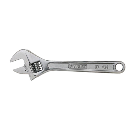 Stanley 300mm Adjustable Wrench Rust-Resistant Chrome