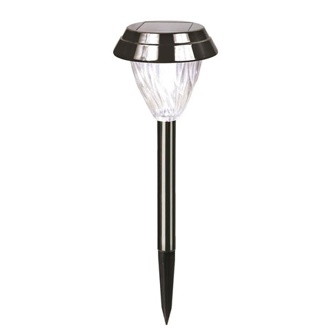 Solar Magic Solar Path Light - 30cm Stainless Steel Black Nickel - Outdoor Lighting - SuperSaverAU - view 1