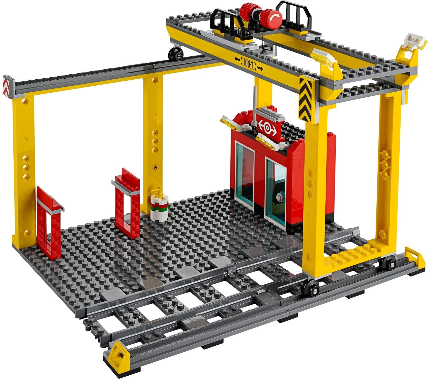 LEGO 60052 Cargo Train: Remote Control Train Set with Tracks & Minifigures - SuperSaverAU - view 2
