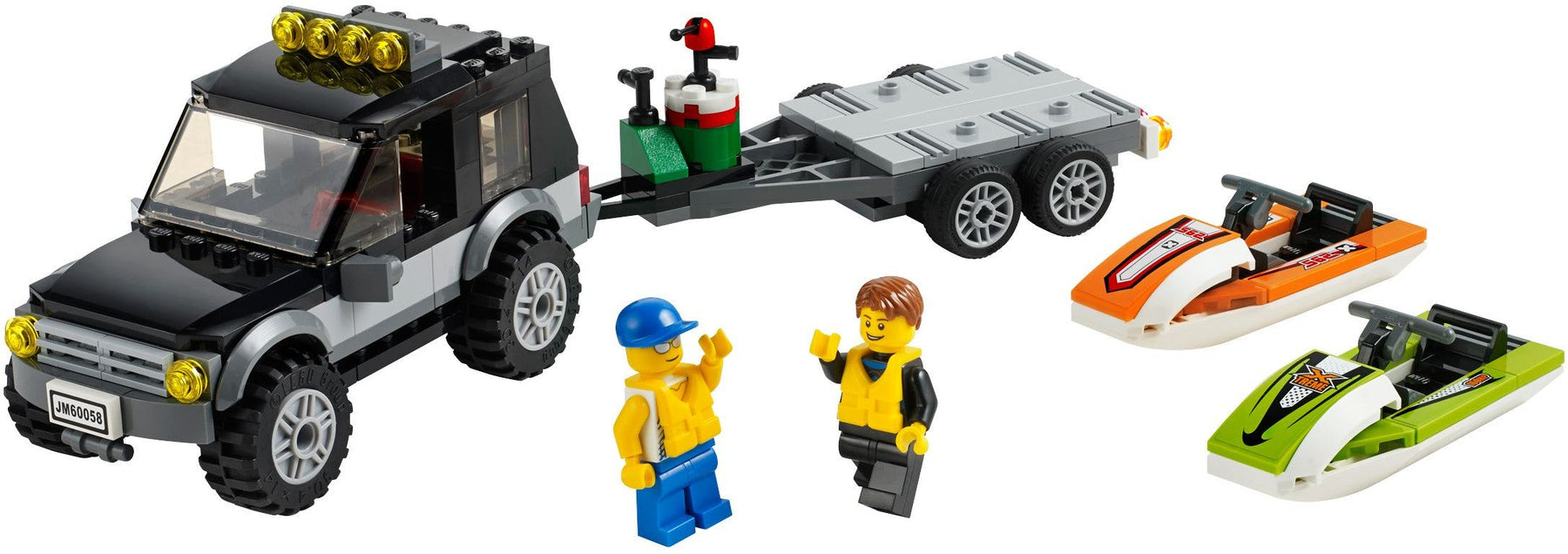 LEGO 60058 SUV with Trailer & 2 Watercraft | Great Vehicles - SuperSaverAU - view 6