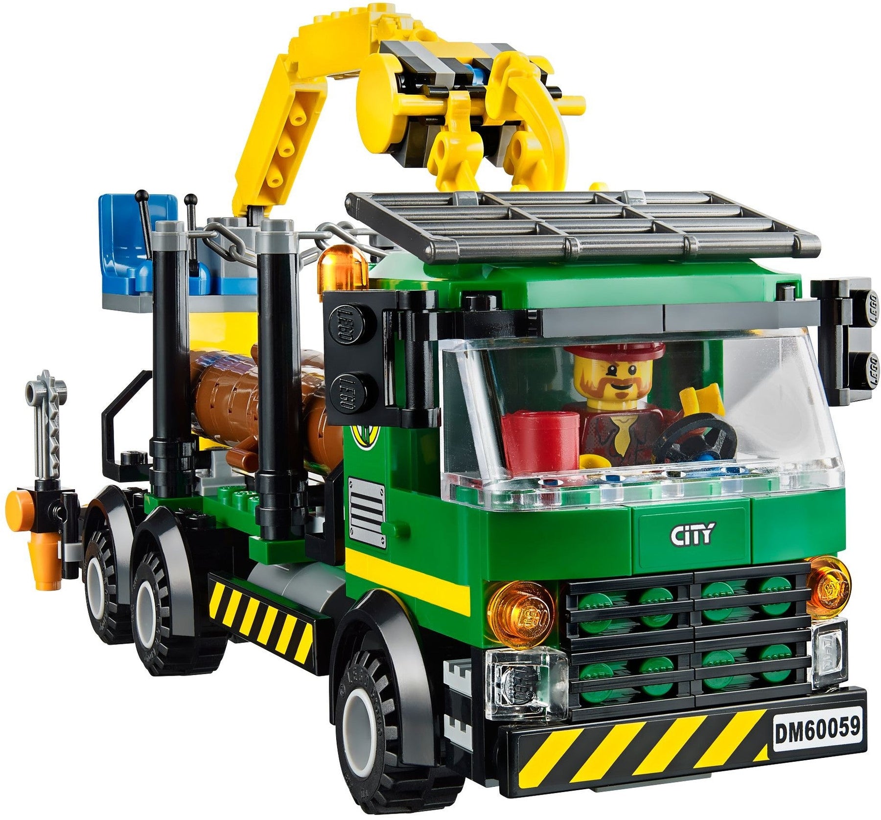 LEGO 60059 Logging Truck with Crane & Lumberjacks - SuperSaverAU - view 2