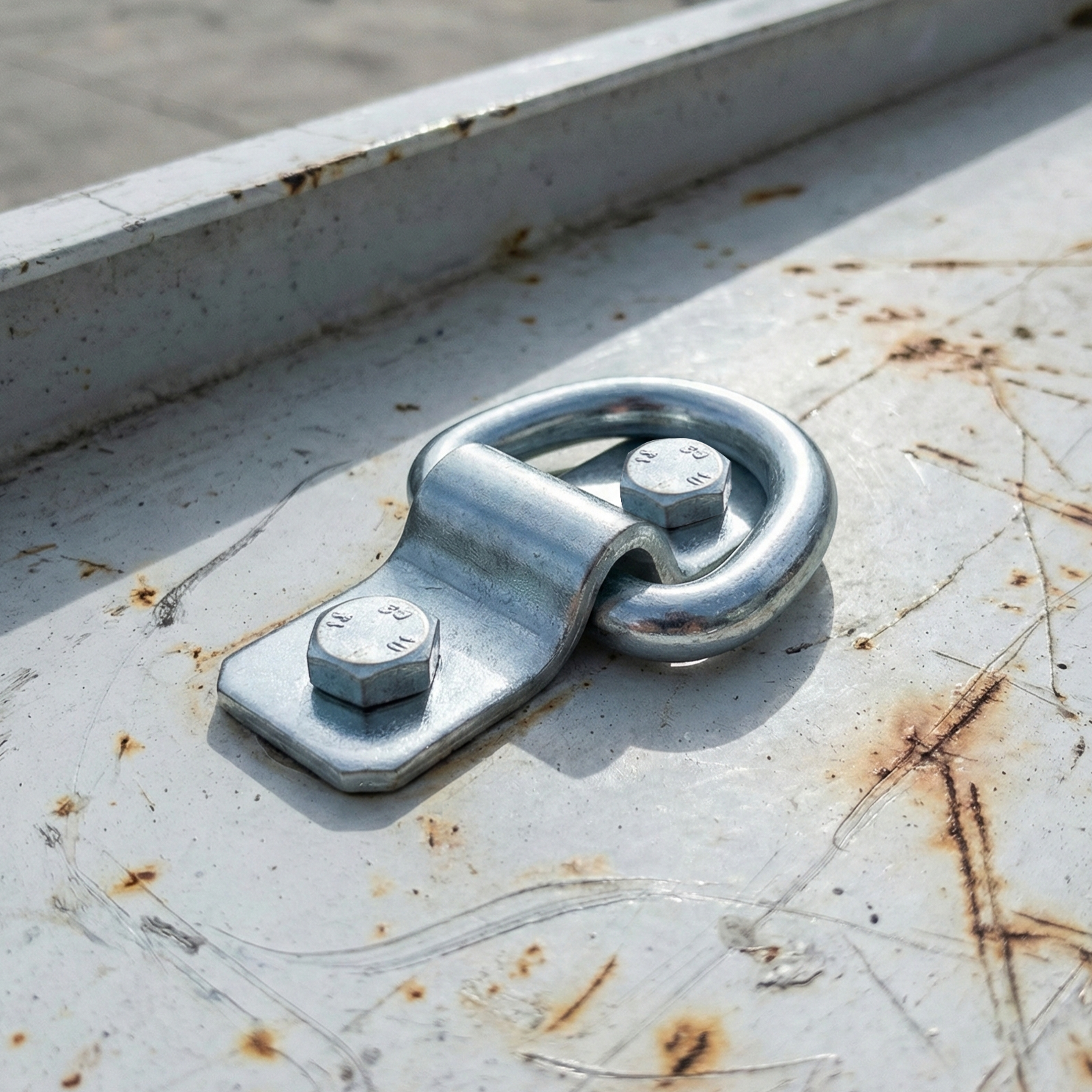 Grunt 1125kg Galvanised Steel Heavy Duty Anchor Point - 2 Pack