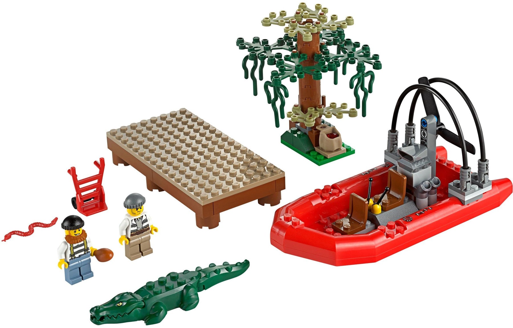 LEGO 60068 Crooks' Hideout Swamp Police Chase - SuperSaverAU - view 2