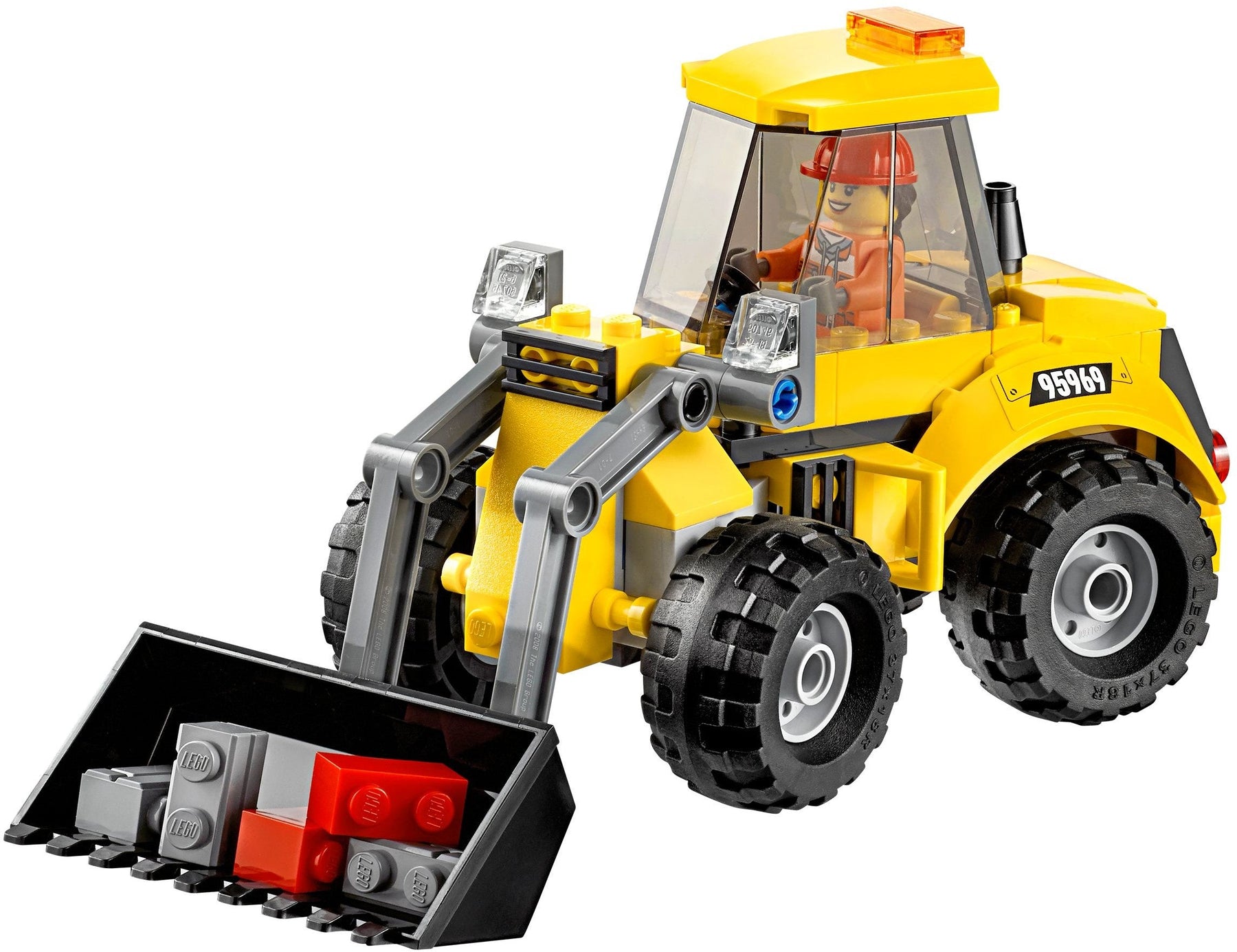 LEGO 60076 Demolition Site Set - Crane, Wrecking Ball, & Dump Truck - SuperSaverAU - view 3