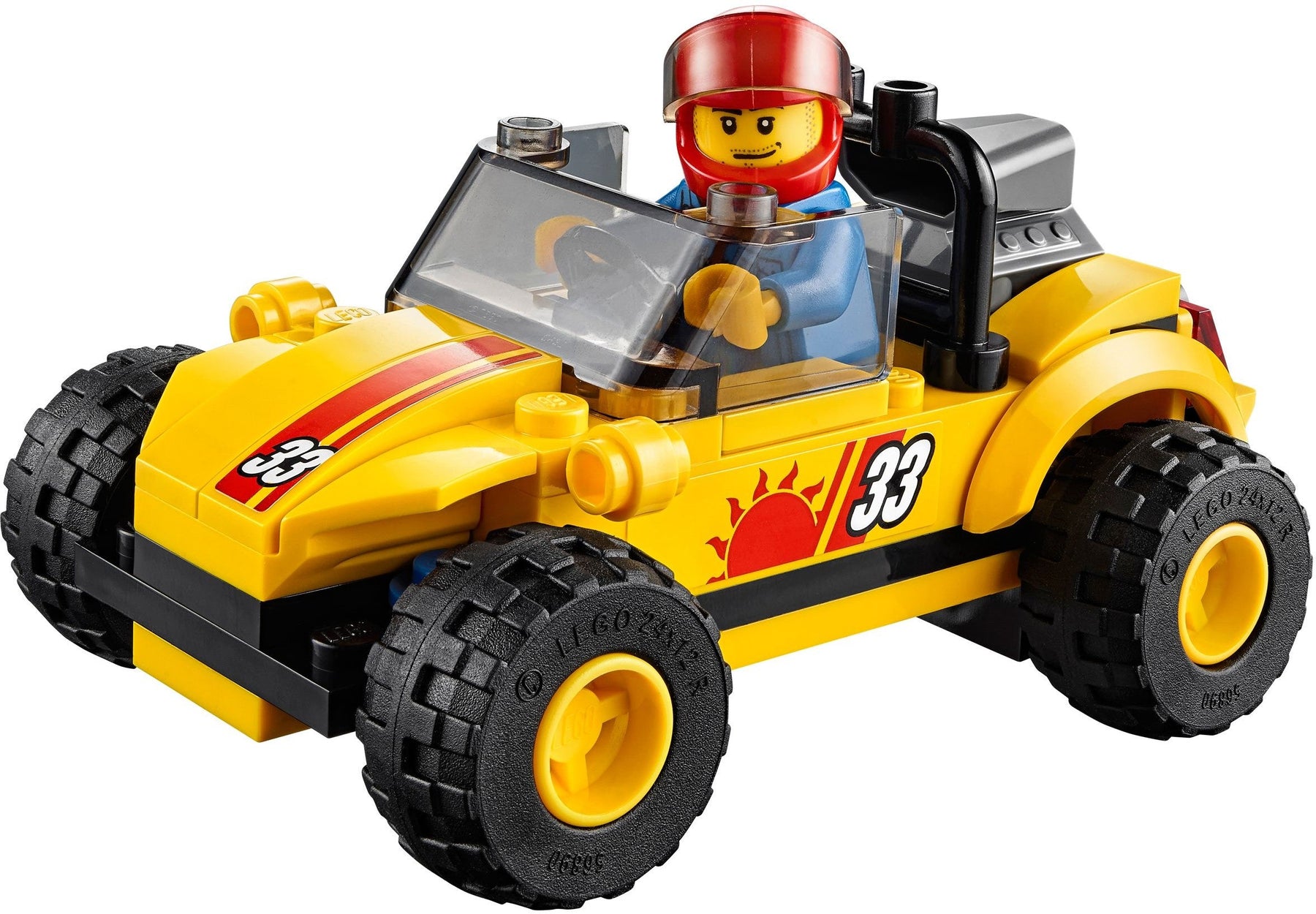 LEGO 60082 City Great Vehicles Dune Buggy Trailer- Auzzi Store