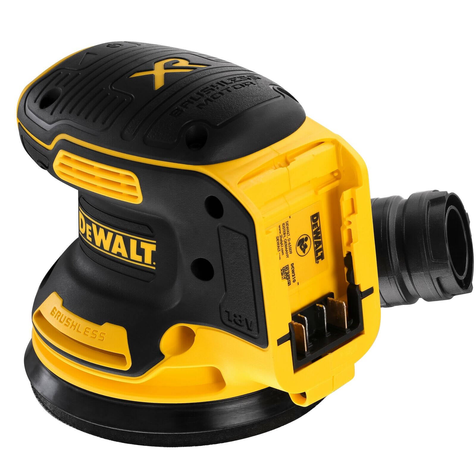DeWALT 18V 125mm Brushless XR Cordless Random Orbital Sander Skin Only DCW210N-XJ