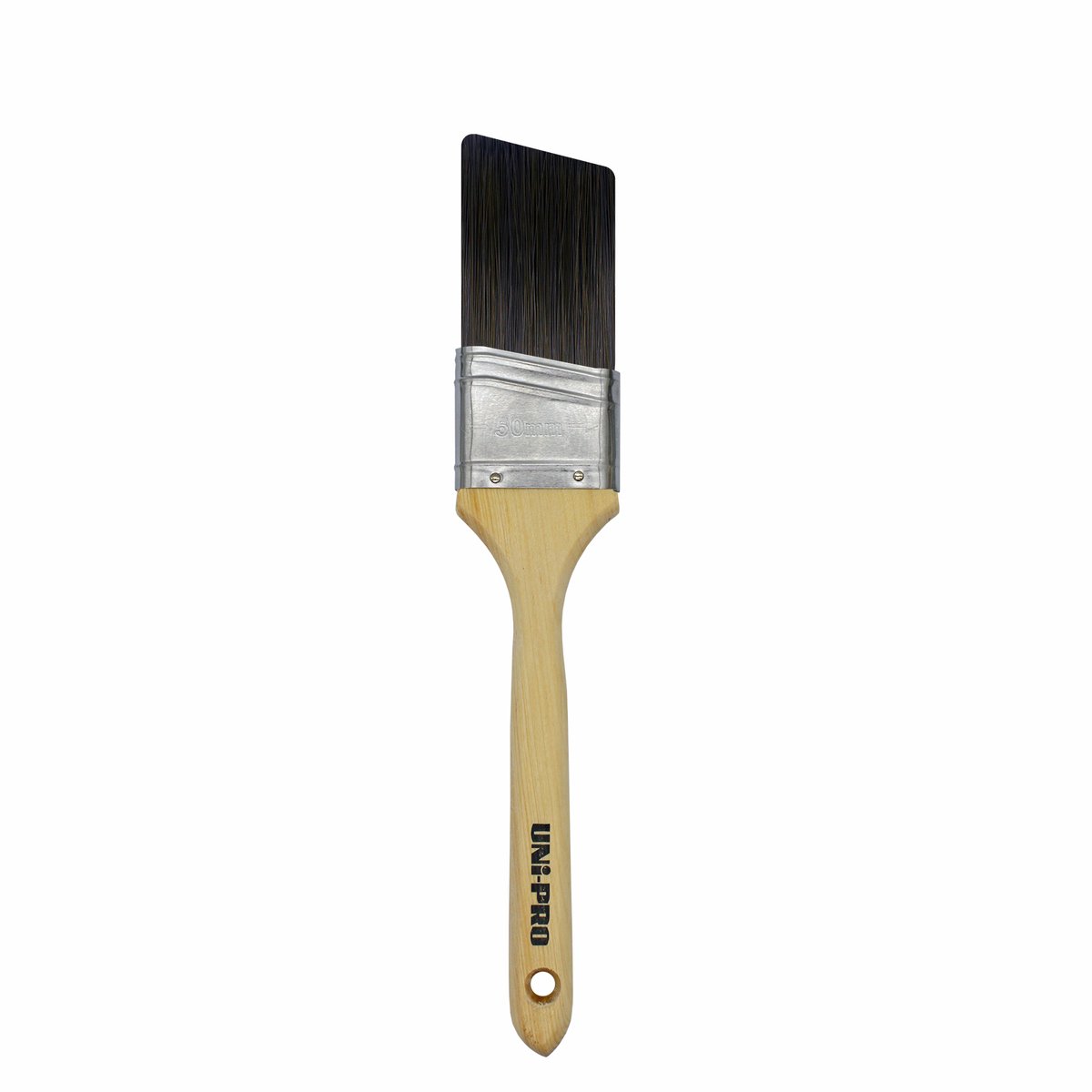 Uni-Pro 50mm Angled Sash Cutter Paint Brush Stainless Steel Ferrule Timber Handle