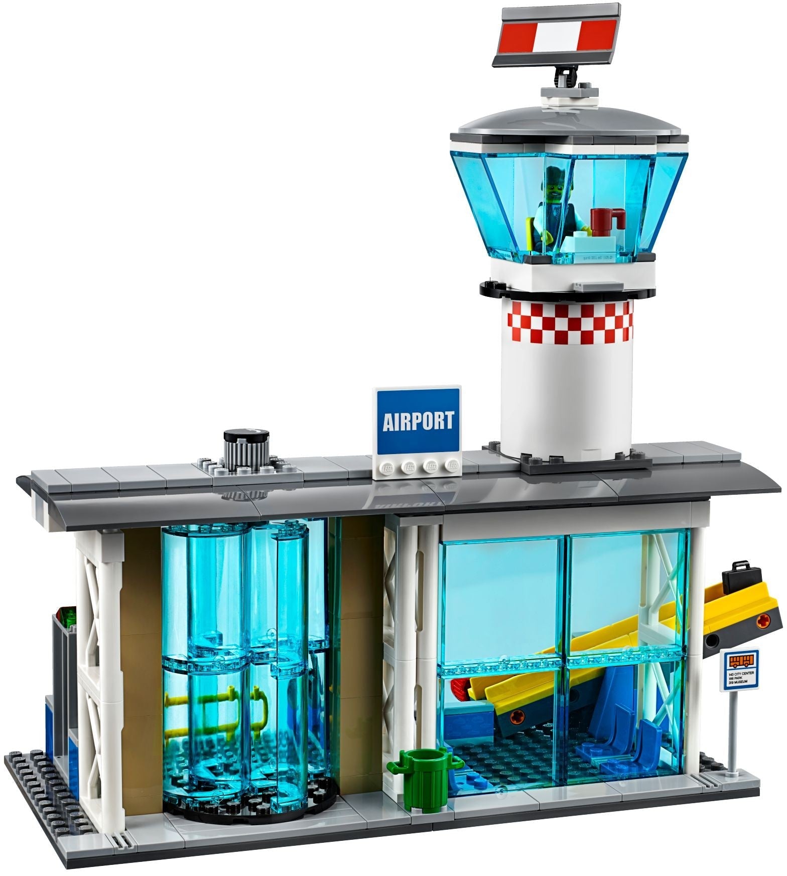 LEGO 60104 Airport Passenger Terminal: Airplane & Minifigures Set - SuperSaverAU - view 7