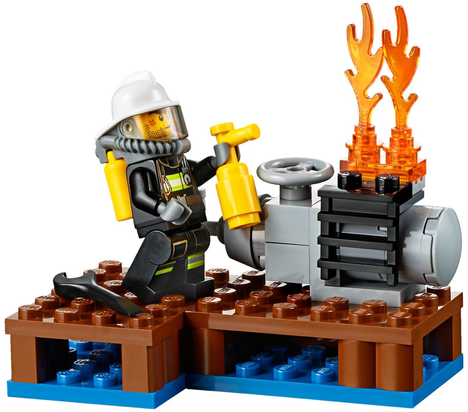LEGO 60106 Fire Starter Set: Hovercraft Rescue - SuperSaverAU - view 3