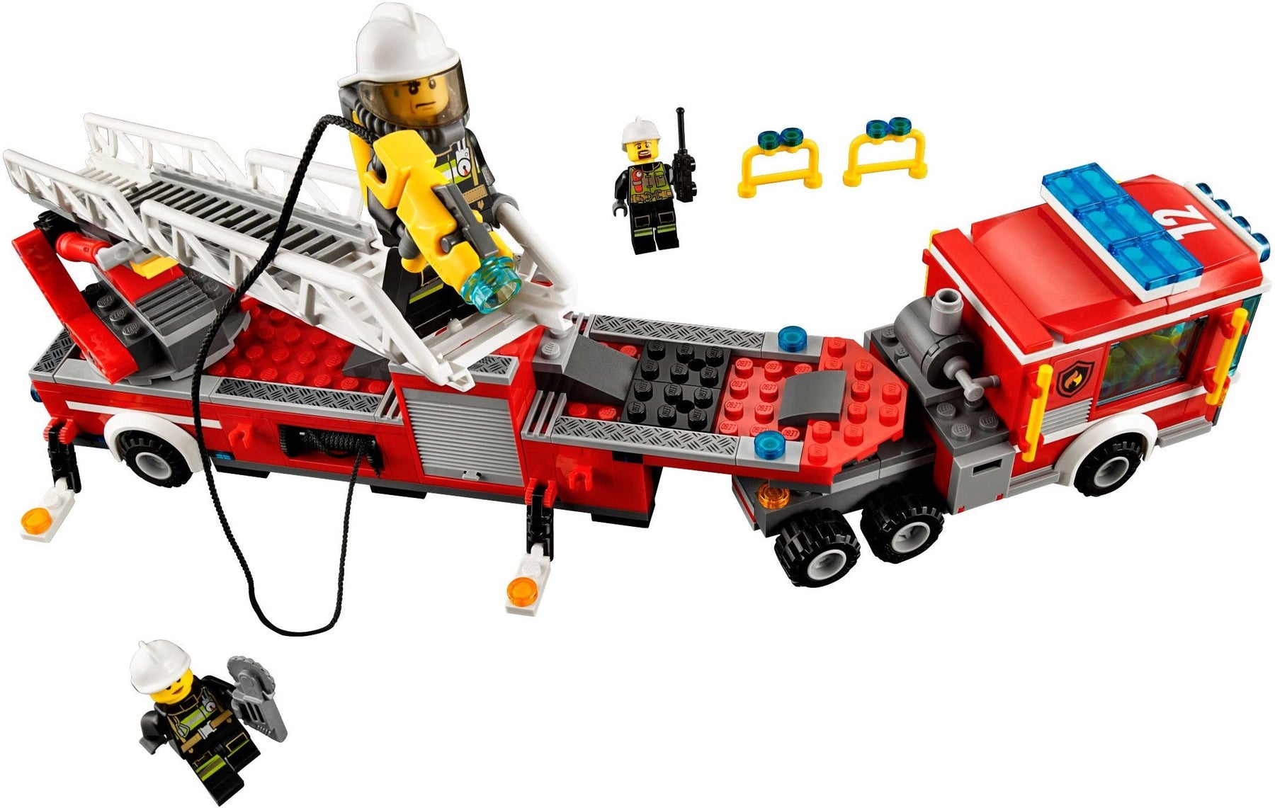 LEGO 60112 Fire Engine with Rotating Ladder & Water Cannon - SuperSaverAU - view 3