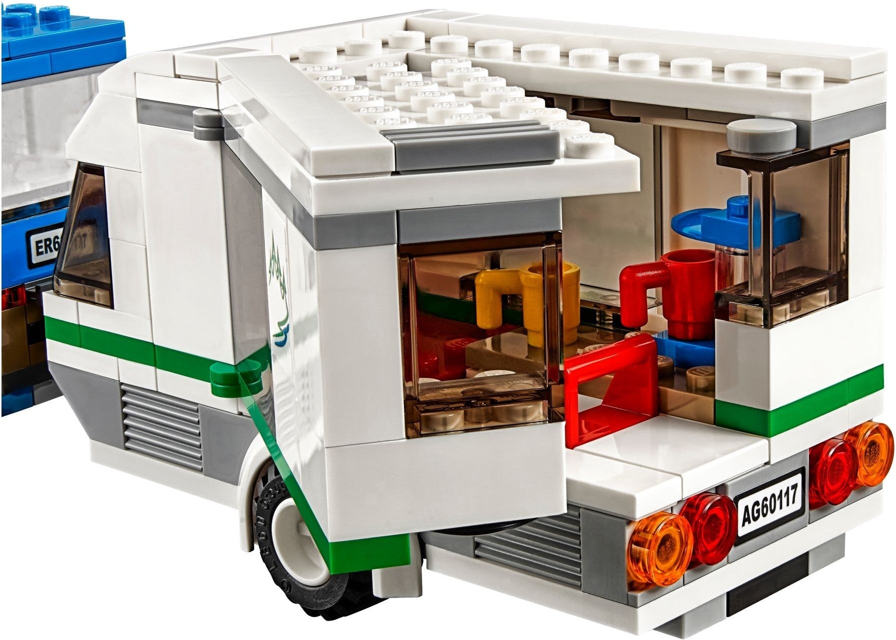 LEGO 60117 Van & Caravan Camping Set with Minifigures - SuperSaverAU - view 7