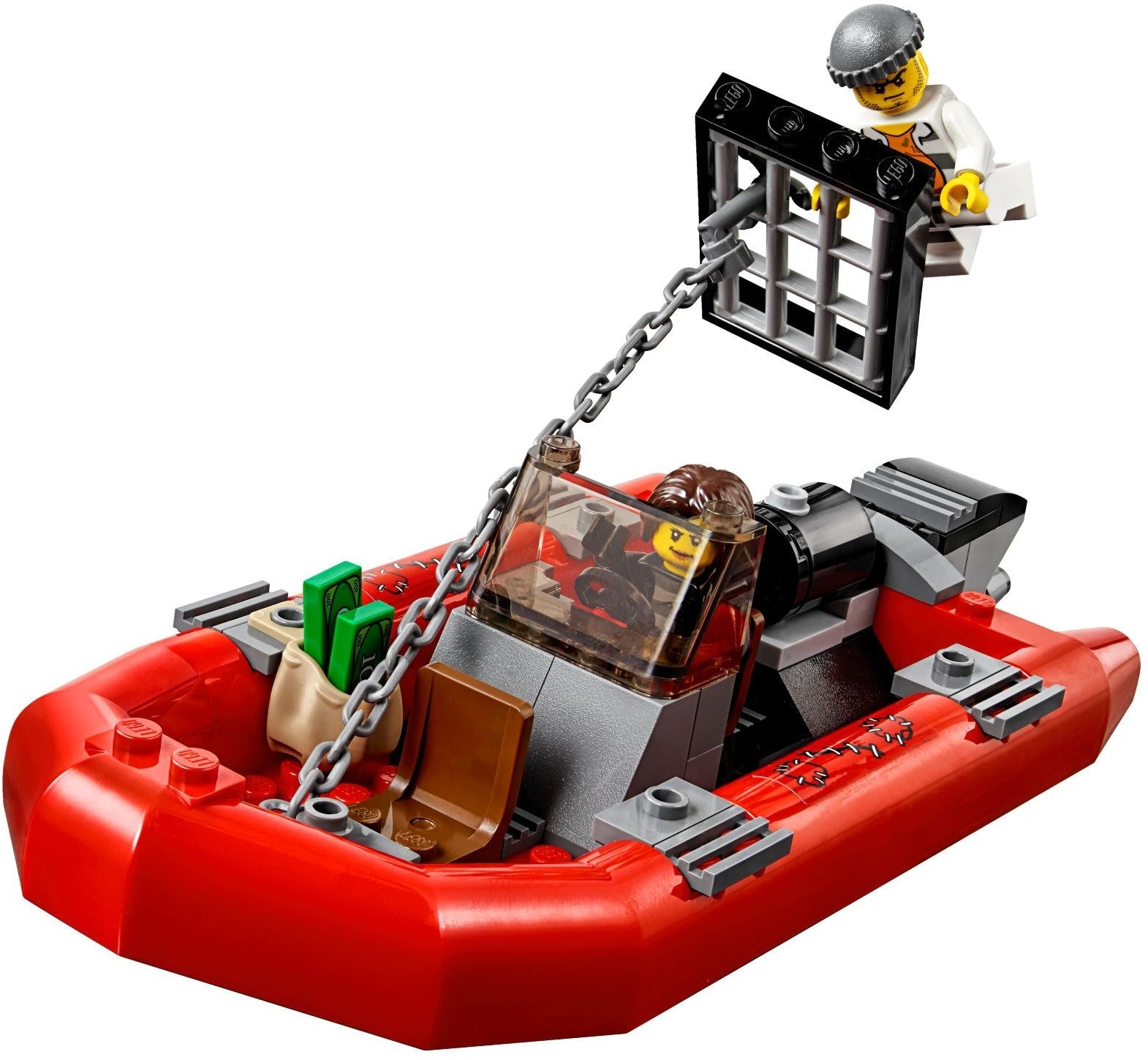 LEGO 60129 Police Patrol Boat: Stop the Prison Island Escape! - SuperSaverAU - view 5