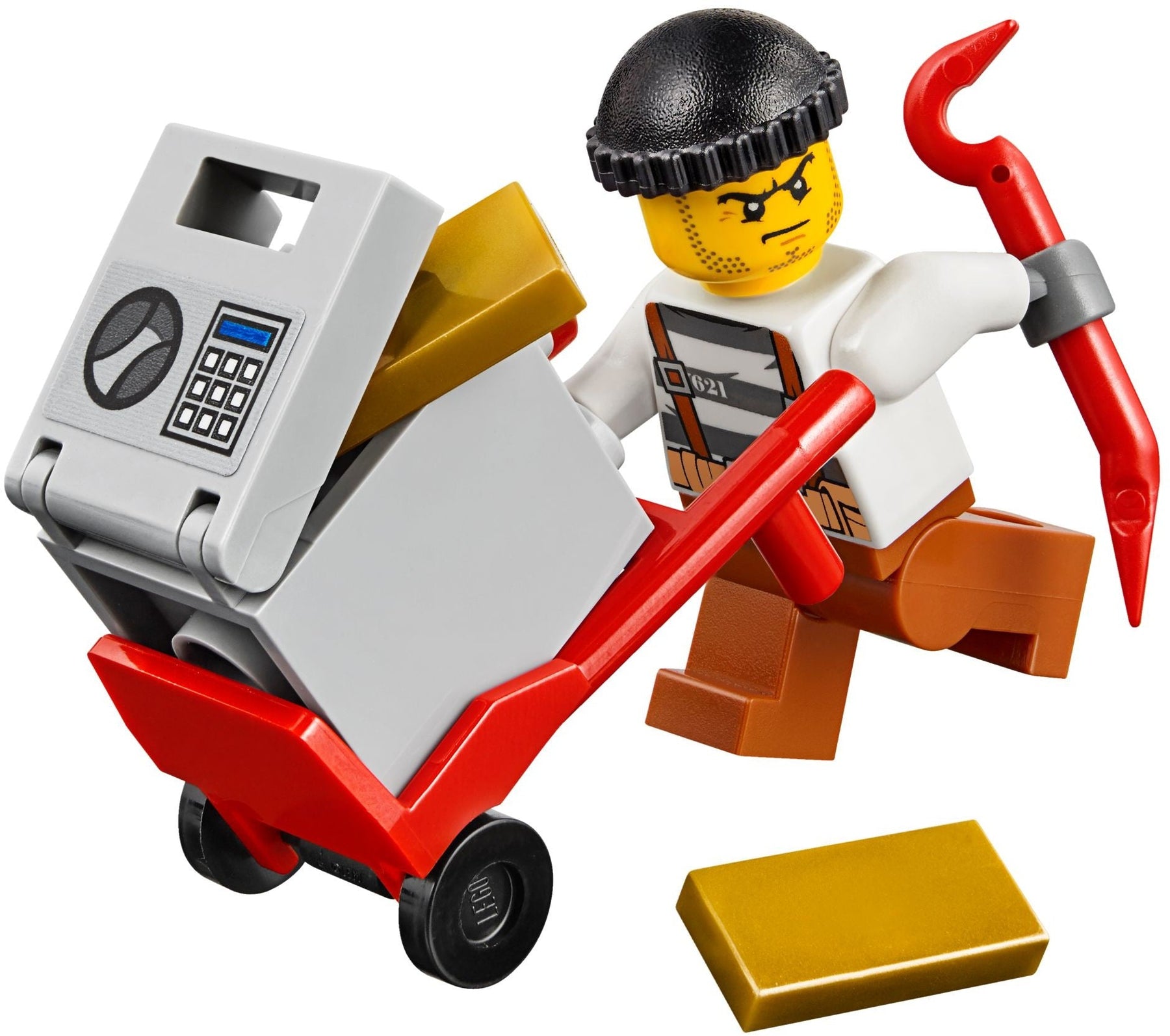 LEGO 60135 ATV Arrest: Police Chase with Handcuffs & Gold Bars - SuperSaverAU - view 2