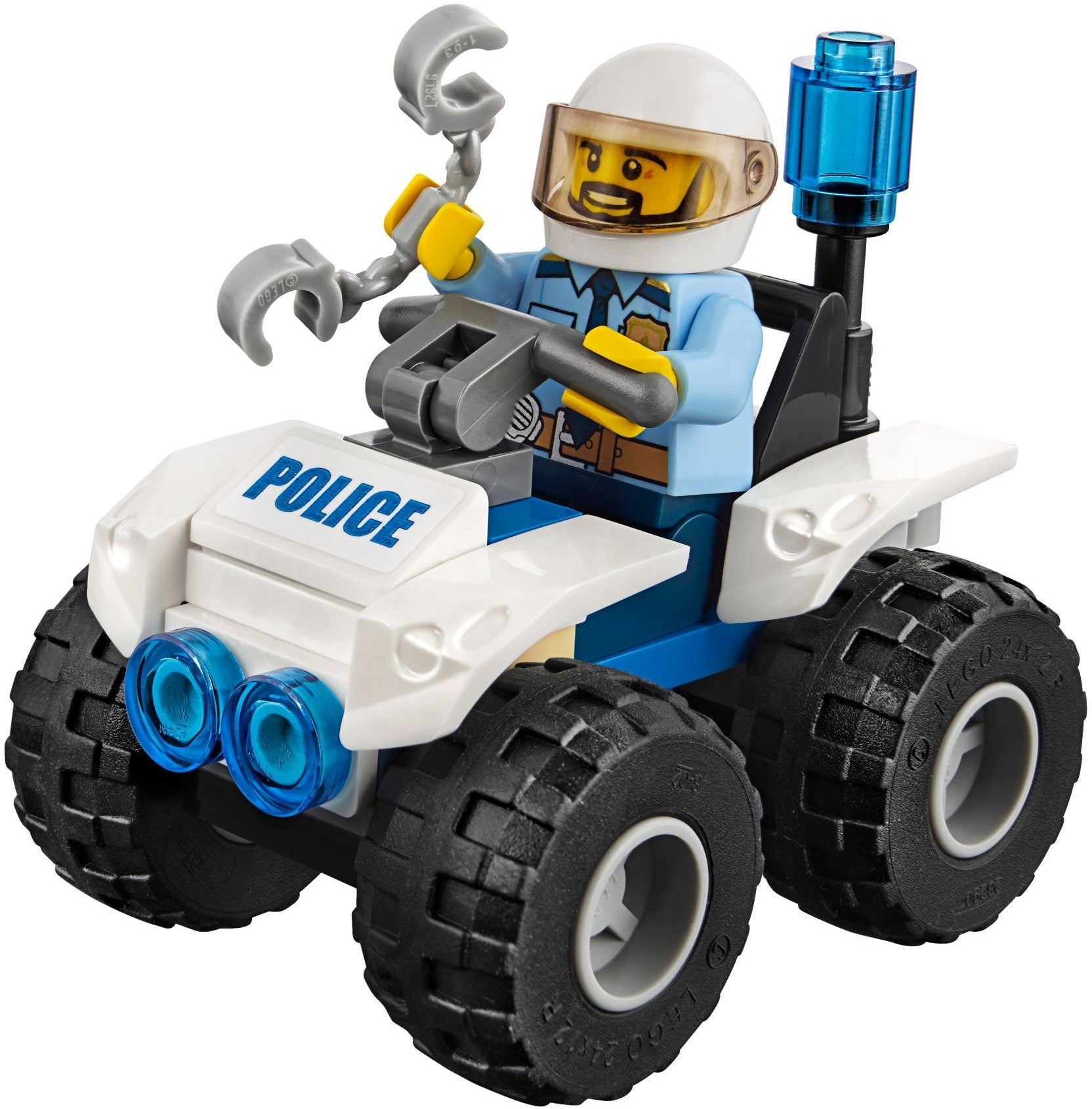 LEGO 60135 ATV Arrest: Police Chase with Handcuffs & Gold Bars - SuperSaverAU - view 5