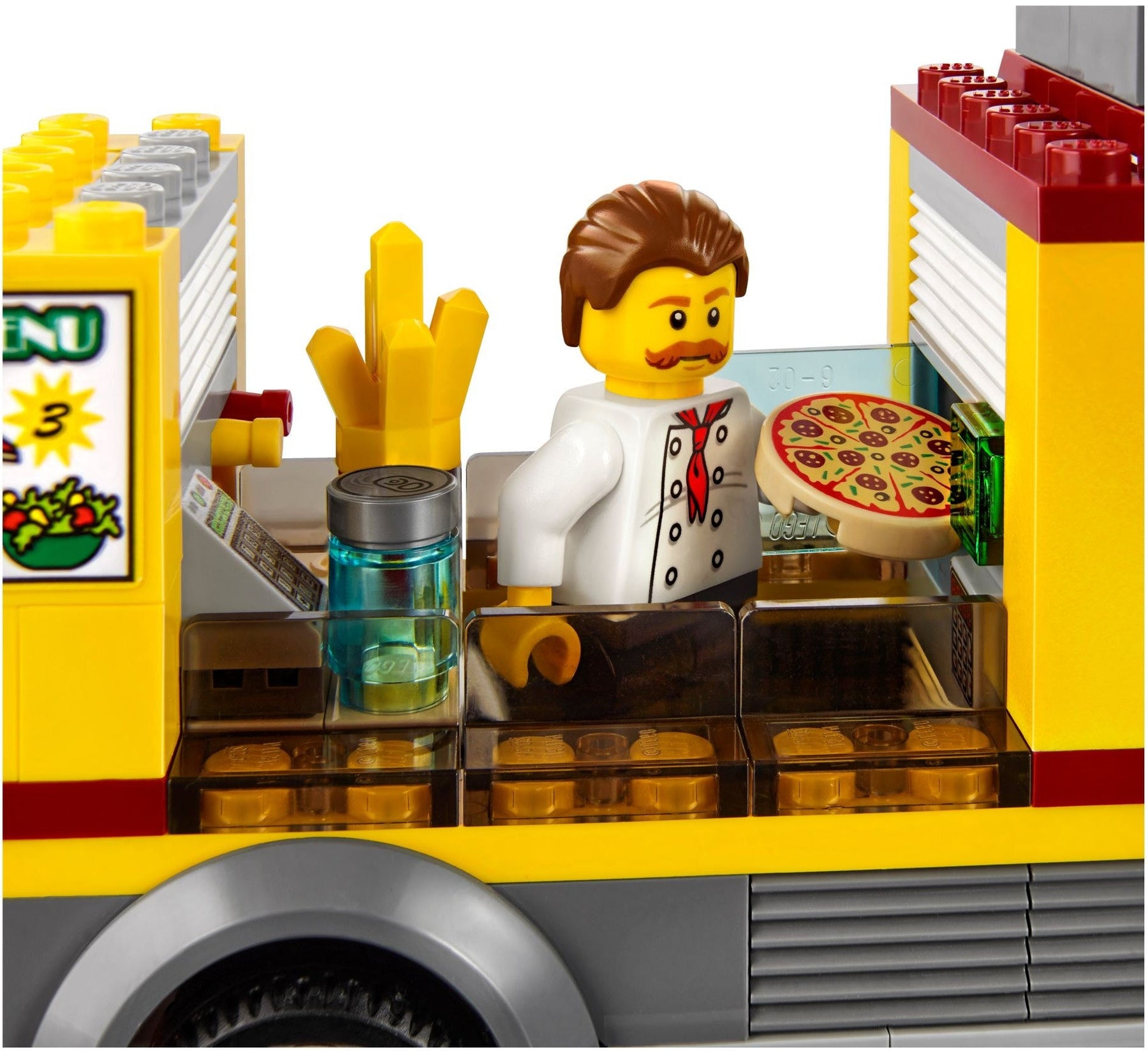 LEGO 60150 Pizza Van: Build, Serve & Play! - SuperSaverAU - view 4