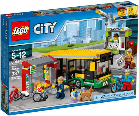 LEGO 60154 City Bus with Stop & Newsstand - SuperSaverAU - view 1