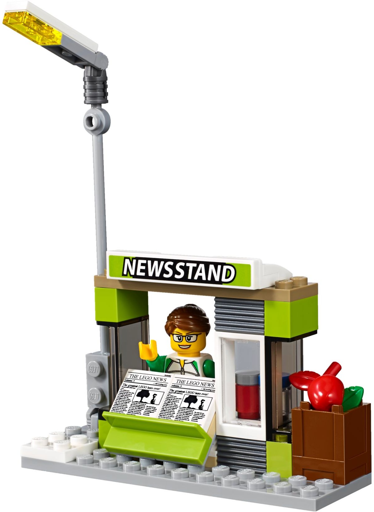 LEGO 60154 City Bus with Stop & Newsstand - SuperSaverAU - view 4