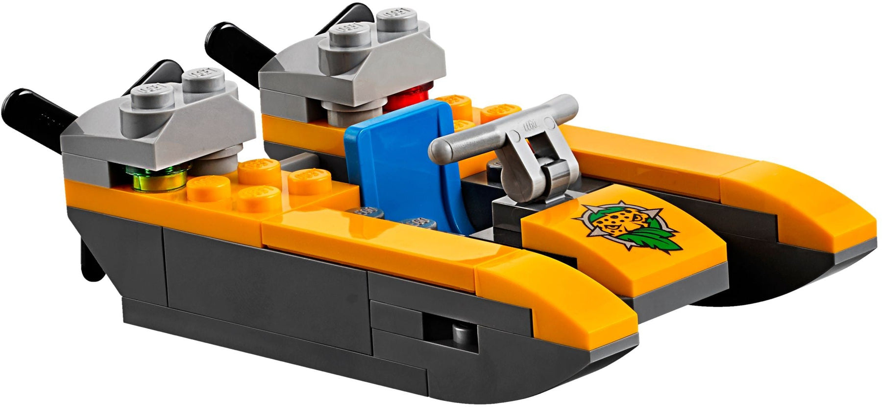 LEGO 60157 Jungle Exploration Starter Set with Boat & Minifigures - SuperSaverAU - view 4