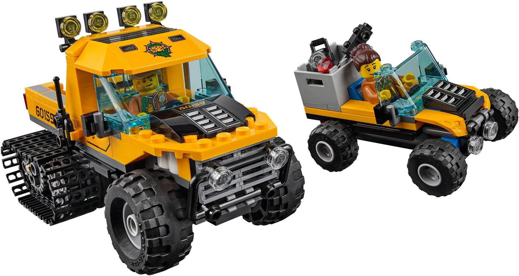 LEGO 60159 Jungle Halftrack Mission ATV & Temple Playset - SuperSaverAU - view 4