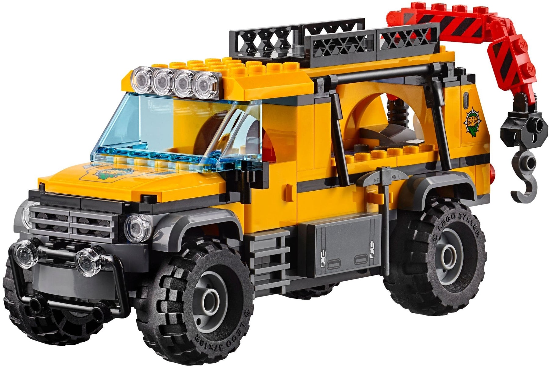 LEGO 60161 Jungle Exploration Site with Helicopter, Truck & Animals - SuperSaverAU - view 7
